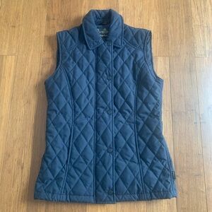 Navy Blue Barbour Vest